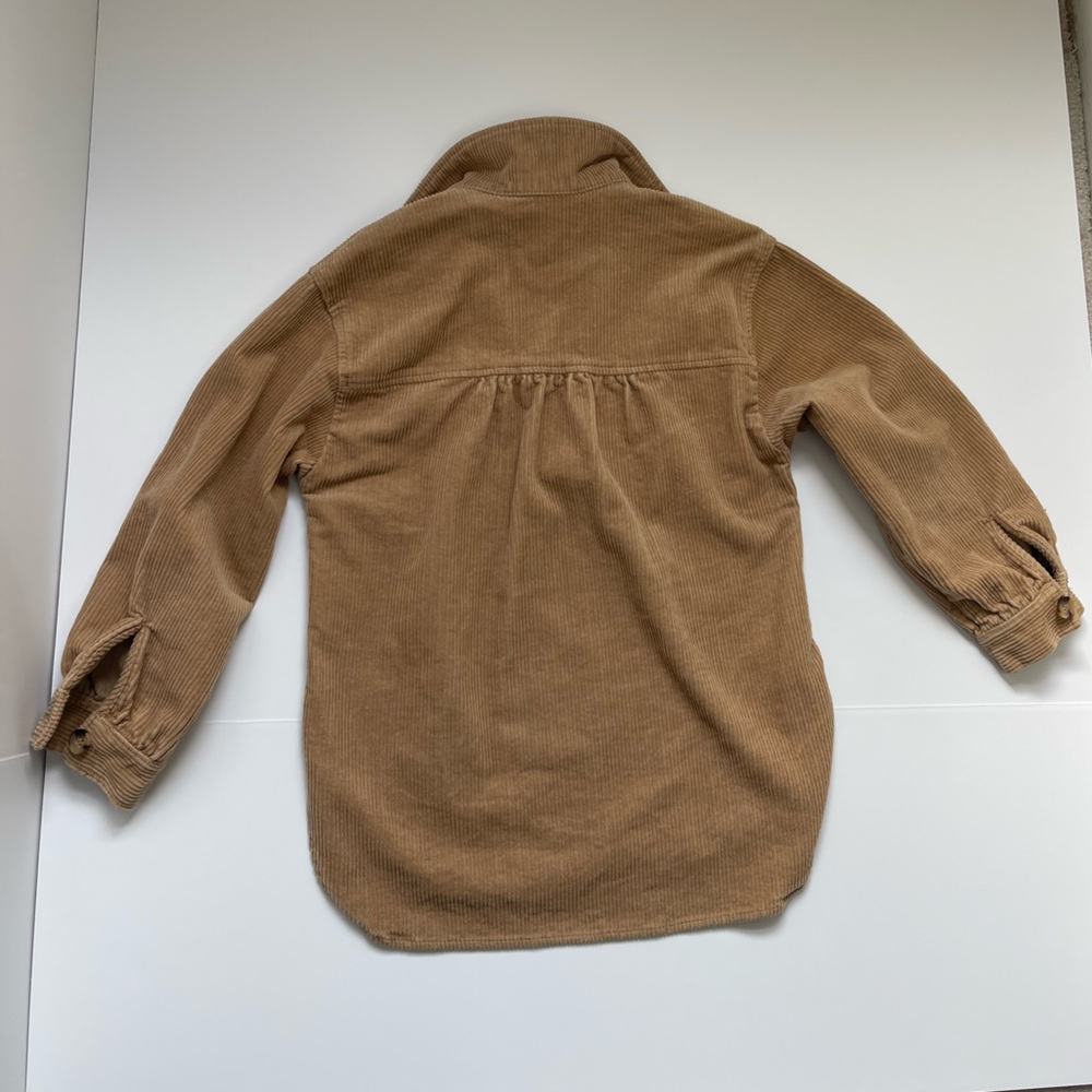 Zara Girls Corduroy Pullover | Tunic - Size 10 - Beige - Picture 4 of 6